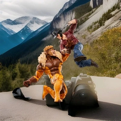 Wolverine X-Men 50th Marvel Legends Logan vs Sabretooth 6" AF paquete de 2 HASBRO 🔥🔥 Foto 1 de 4