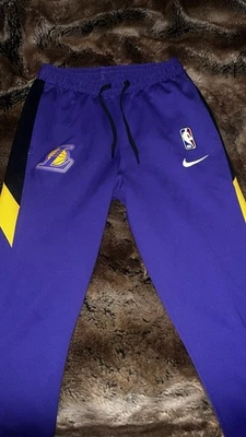 Los Angeles Lakers Thermaflex Pants- ADULT MEDIUM - Image 1 of 3
