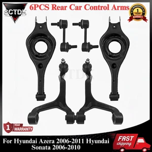 6PCS Rear Car Control Arms for Hyundai Azera 2006-2011 Hyundai Sonata 2006-2010 - Picture 1 of 23