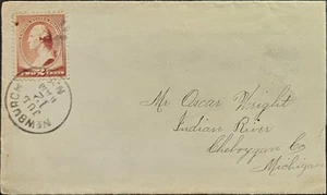 Newburgh New York 2c Banknote c1880s DPO 1795-1894 Orange County Tp - Picture 1 of 2