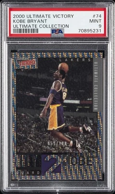 2000 ULTIMATE VICTORY ULTIMATE COLL #74 KOBE BRYANT 59/100 PSA 9 - Image 1 of 2