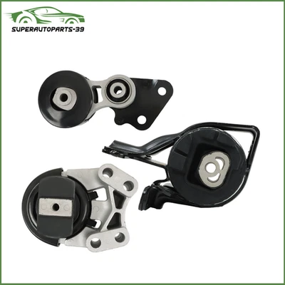 For Ford For Edge Lincoln MKX A5342 07-15 3Pcs Engine & Transmission Mount Kit Foto 1 de 4