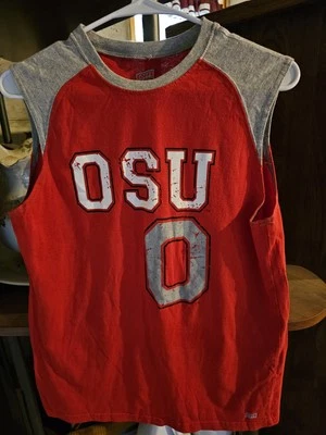 Camisa Soffe Youth XL OSU con Músculo "O", Escarlata y Gris Foto 1 de 3