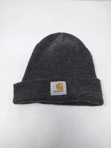 Carhartt Hat Beanie Adult Gray Marked Model No.A18CLH - Picture 1 of 3