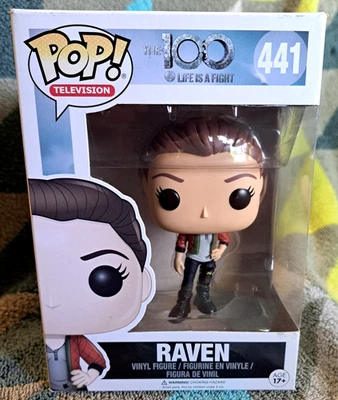 Funko Pop Raven 441 - The 100! Vinil 2017 abobadado + protetor - Imagem 1 de 4