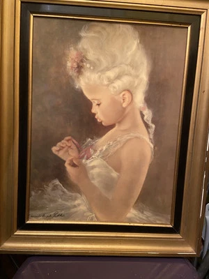 Tableau HELCA. en email sur cuivre. - Photo 1/4