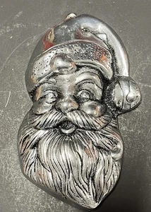 Pewter Santa Wall Hanging - Picture 1 of 3