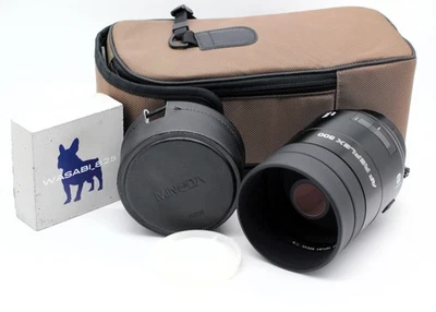 [Excelente COMO NUEVO con Estuche] Minolta AF Reflex 500 mm f/8 para Sony Minolta Montaje A JAPÓN Foto 1 de 4