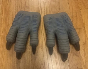 Costume dinosauro artigli blu Jurassic World Park Mattel Velociraptor cosplay - Foto 1 di 7