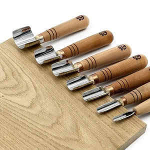 1 PCS Short Gouge Straight STRYI Profi for Woodcarving Best High Quality Chisel - Picture 1 of 23