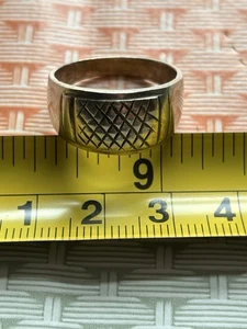 Vintage Men’s Sterling Silver Ring - Picture 1 of 3
