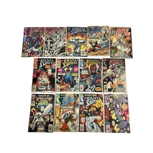 Lot Of 13 Silver Surfer Comic Books 49, 73-75, 77, 78, 80-82, 118, 121, 122, 127 - Picture 1 of 5