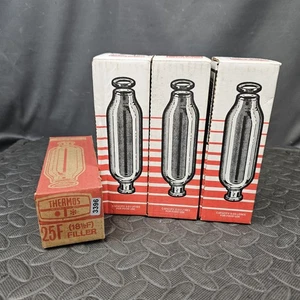Termo vidrio frasco de vacío relleno de repuesto 25F (18 1/2 F) en caja vintage - Imagen 1 de 9