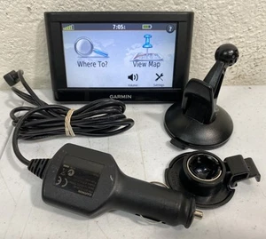 Garmin Nuvi 42LM 42 LM 4.3” GPS Nav Bundle w/ Accessories & Lifetime Maps TESTED - Picture 1 of 21