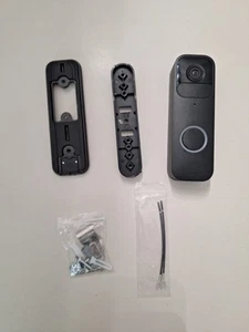 Blink Doorbell Camera Black Untested  - Bild 1 von 7