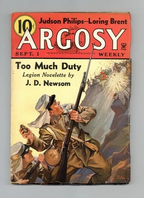 Argosy Part 4: Argosy Weekly Sep 1 1934 Vol. 249 #4 FN - Image 1 of 3