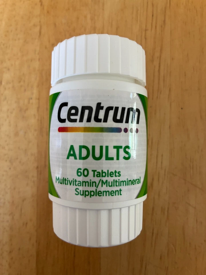 Centrum Multivitamin Multimineral Supplement For Adults 60 Tablets Non-GMO - Image 1 of 1
