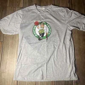 NBA Boston Celtics basketball gray t-shirt men's (XL) - Picture 1 of 3