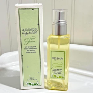 New Laura Mercier Verbena Infusion Perfumed Dry Oil Body Mist 100 ml/3.4 oz~Rare - Picture 1 of 5
