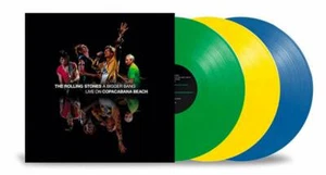The Rolling Stones A Bigger Bang Live On Copacabana Beach 3 Vinili Lp Colorati - Picture 1 of 1