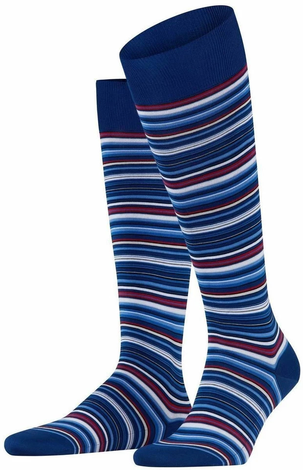 Falke Mens Microblock Knee-High Socks - Royal Blue - Image 1 of 1
