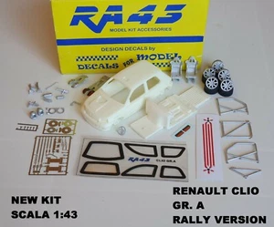 1/43 Renault Clio Williams Gr. A NEW Rally Version KIT - Foto 1 di 1