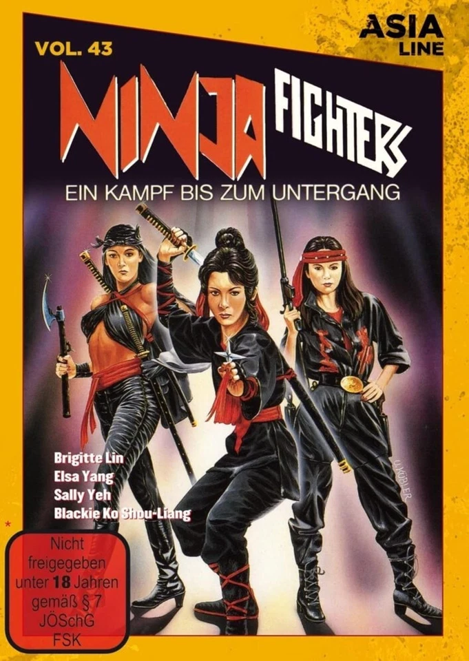 Asia Line Vol. 43 - Ninja Fighters | DVD | 045