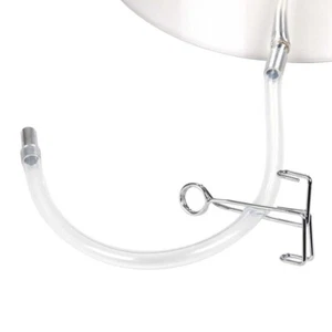 Victorio Dampfentsafter 15" Silikon Entsafter Schlauch mit Metallspitze & Federklemme Kit - Bild 1 von 7