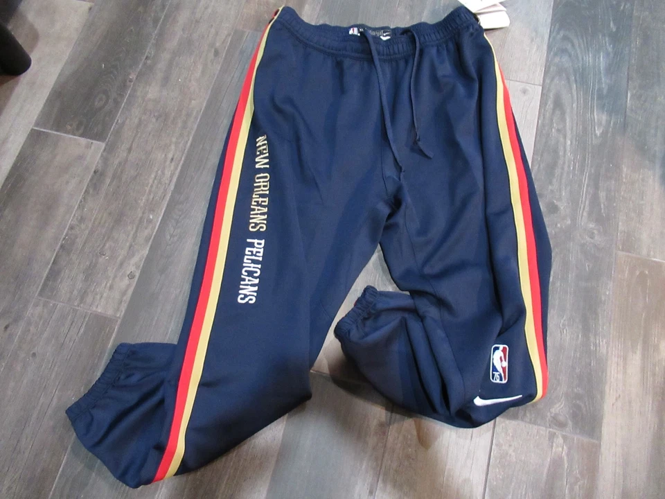 Nike New Orleans Pelicans 75th Anniversary Breakaway Player Issued Warmup Pants