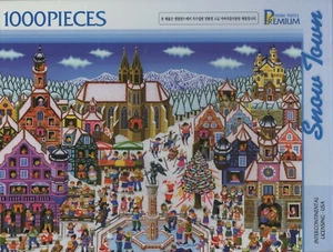Rompecabezas Snow Town 1000 piezas - Imagen 1 de 1