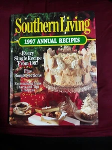 Southern Living 1997 Annual Cookbook Recipes Meals Desserts Salads Fish Soups - Picture 1 of 3