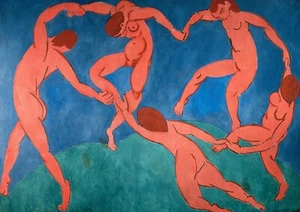 The Dance Vintage 1910 Henri Matisse Poster Wall Art Reprint Picture A3 A4 - Picture 1 of 6