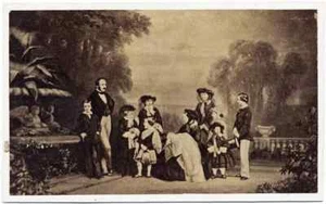 CDV English Royal Family Painted background 1860c England Excellent Royalty S22 - Foto 1 di 1