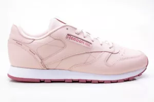 Zapatillas de mujer Reebok CL LTHR DV7100 rosa-rosa-blanco - Imagen 1 de 6