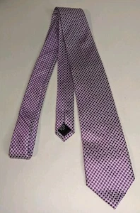 Cravatta da uomo BOCARA 100% seta~design viola - Foto 1 di 5