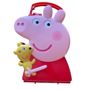 Rare PEPPA PIG Carry Along Friends EMPTY CASE / BOX  Storage For Figures Toys - Picture 1 of 3