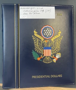 Ordner Sammlung Münzen 1 Dollar Präsident USA 2007-2016 / 29 Stück - Bild 1 von 9