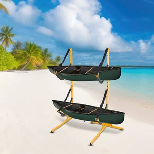Kayak Storage Rack Free Standing Storage Rack For Double Kayak Storage Rack USA - Picture 1 of 16