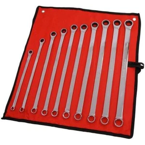 10pc Spanner Set Ratchet Ring Aviation Double Ended Extra Long 8mm -19mm CT4465 - Picture 1 of 5