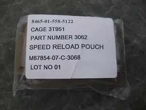 USMC Issue Coyote Brown Speed Reload Magazine pouch - New in Package - Picture 1 of 12