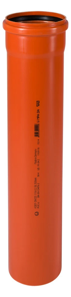 Ostendorf KG-Rohr mit Steckmuffe und Gummidichtring - Bild 1 von 4