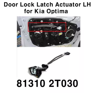 Express OEM 813102T030 Door Lock Latch Actuator Front Left for Kia Optima 11-13 - Picture 1 of 2