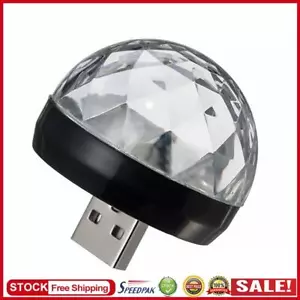 Mini-Disco-Bühnenlicht, klangaktivierte LED-Magic-Disco-Kugel-Lampe für Party-Ba - Bild 1 von 8