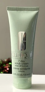 Clinique 7 Day Scrub Cream Rinse-Off Formula 3.4 oz FULL SIZE NEW SEALED - Picture 1 of 4