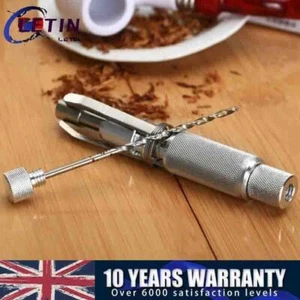 Stainless Steel Tobacco Smoking Pipe Adjustable Reamer Cleaning Tool w/ Shank - Picture 1 of 11