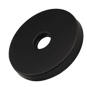 (Black)Shower Arm Flange Cover Large G1/2in Shower Arm Flange Rubber Gasket For - Picture 1 of 12