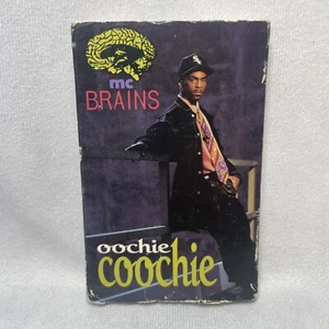 MC Brains - Oochie Coochie Motown 1991 Cassette Tape Maxi Rare Rap Hip Hop - Picture 1 of 6