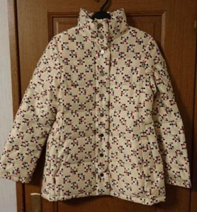 BURBERRY BLUE LABEL Woman's down coat Beige Size 38/US:S Authentic - Picture 1 of 8