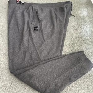 Under Armour UA Men's Fleece Sweat Joggers Pants Gray 4XL Cuff Hem Loose NW/Tag - Picture 1 of 10