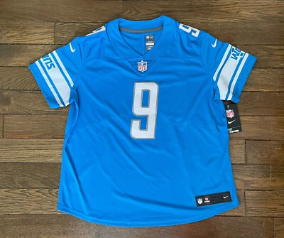 Women’s Nike Detroit Lions Mathew Stafford 2017 Vapor Stitched Jersey Size XL - Image 1 of 4